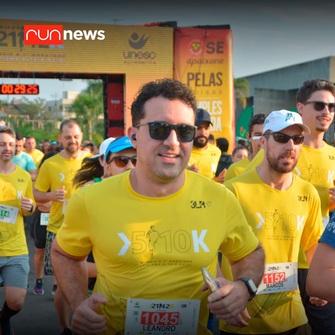 Maratona de Criciúma 2024 entra na reta final de inscrições para corridas em 13 de outubro