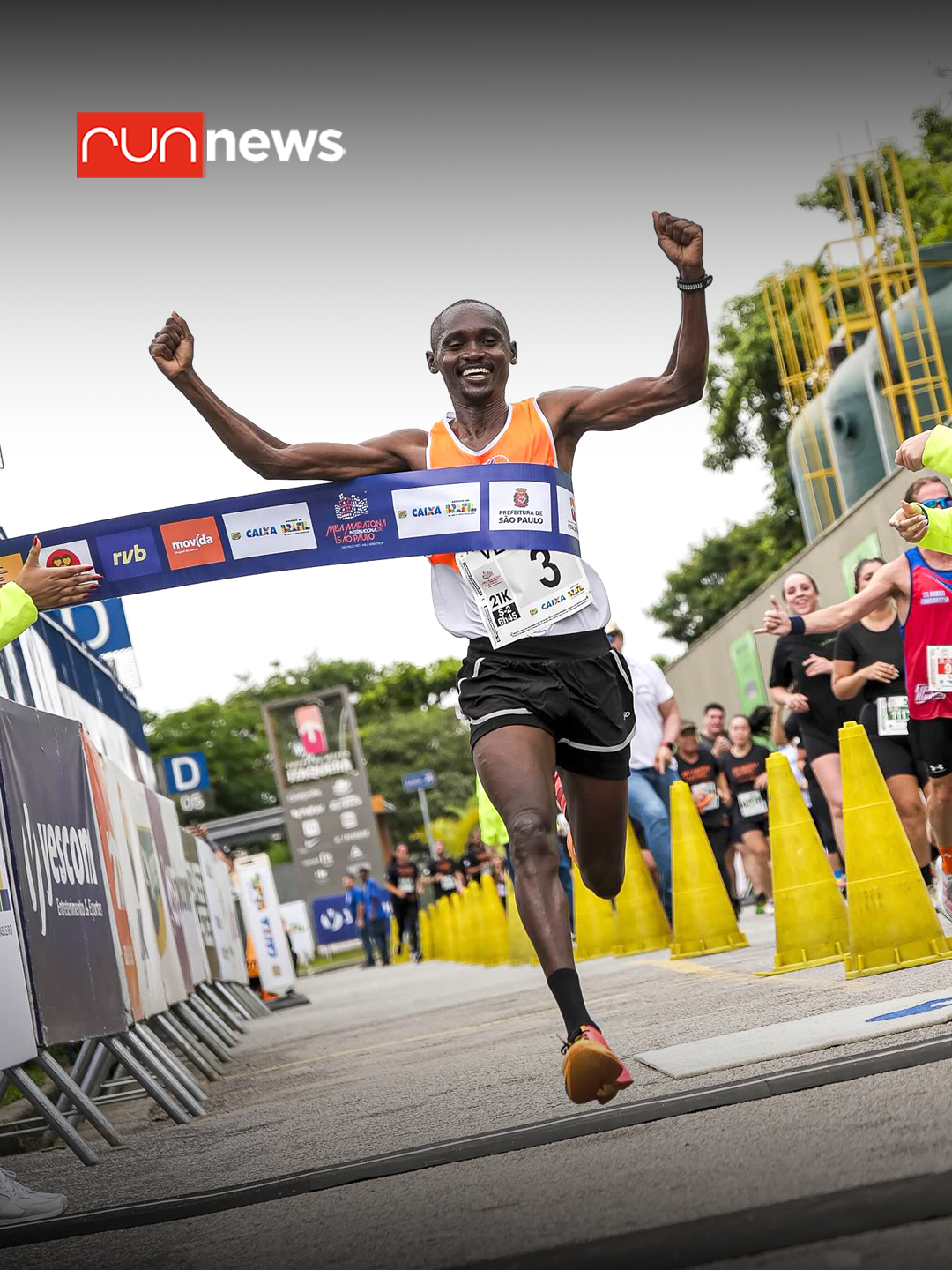 19ª Meia Maratona Internacional da São Paulo: quenianos vencem em Itaquera