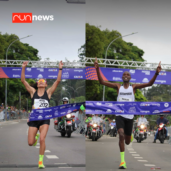 Queniano Nicolas Kosgei e boliviana Helen Medina vencem a 28ª Maratona de São Paulo