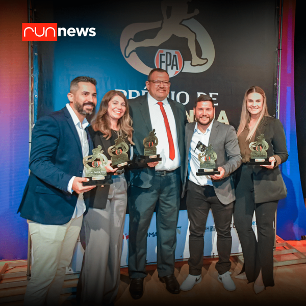 Chelso Sports recebe cinco troféus no Prêmio de Excelência da Federação Paulista de Atletismo