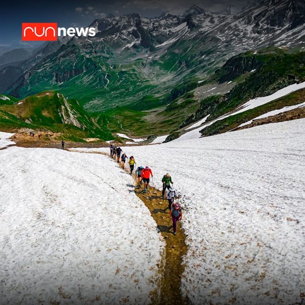 Mountain Do leva brasileiros para atravessar o Mont Blanc